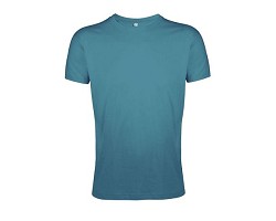 TEE-SHIRT HOMME COL ROND AJUSTÉ COULEUR