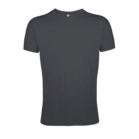  TEE-SHIRT HOMME COL ROND AJUSTÉ COULEUR