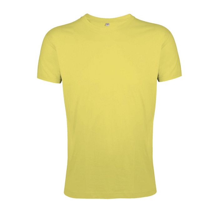  TEE-SHIRT HOMME COL ROND AJUSTÉ COULEUR