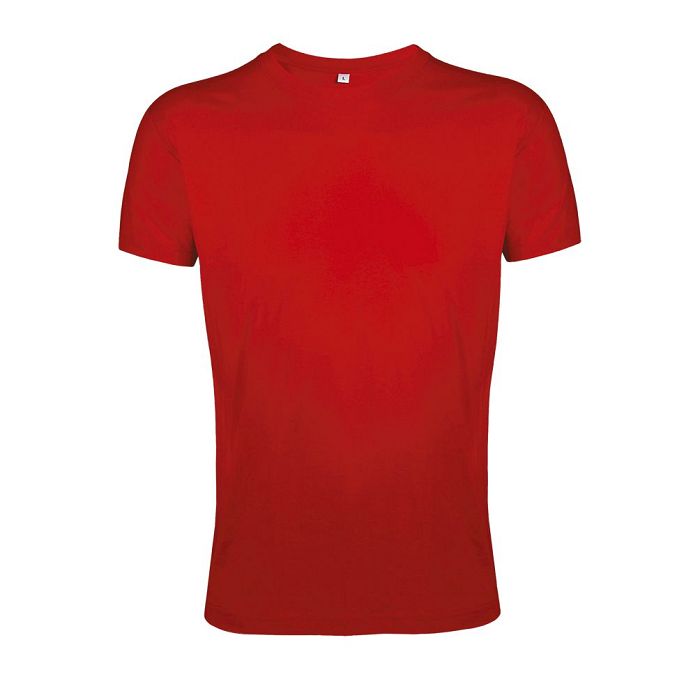  TEE-SHIRT HOMME COL ROND AJUSTÉ COULEUR