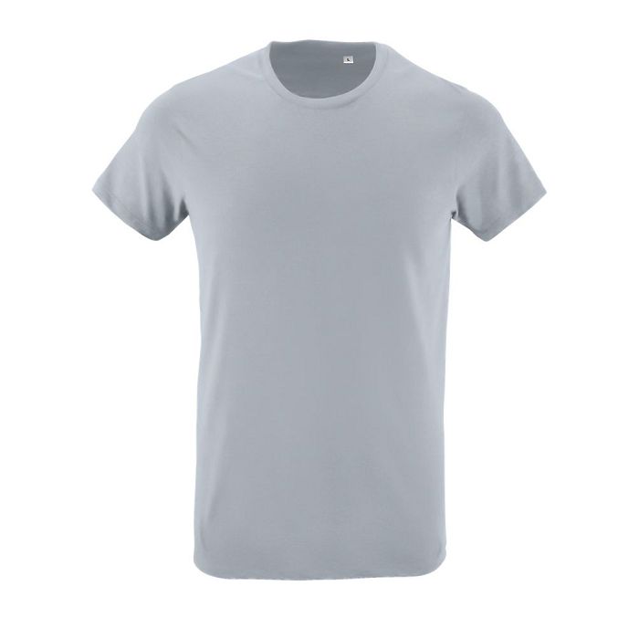  TEE-SHIRT HOMME COL ROND AJUSTÉ COULEUR