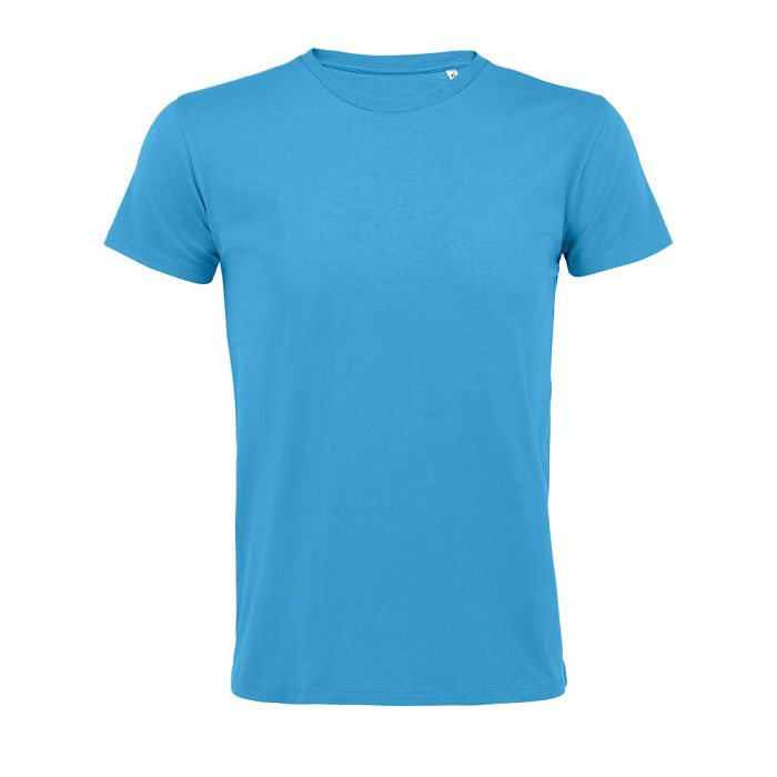  TEE-SHIRT HOMME COL ROND AJUSTÉ COULEUR