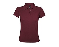 POLO FEMME POLYCOTON COULEUR