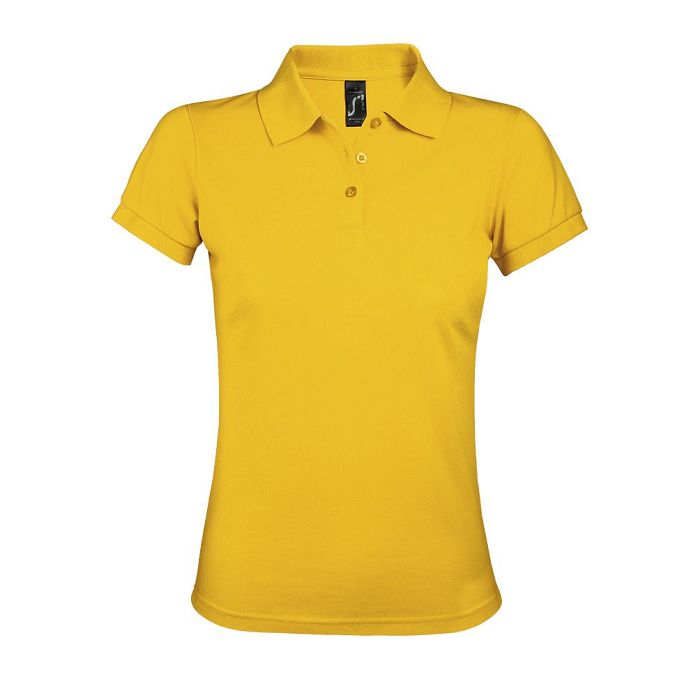  POLO FEMME POLYCOTON COULEUR