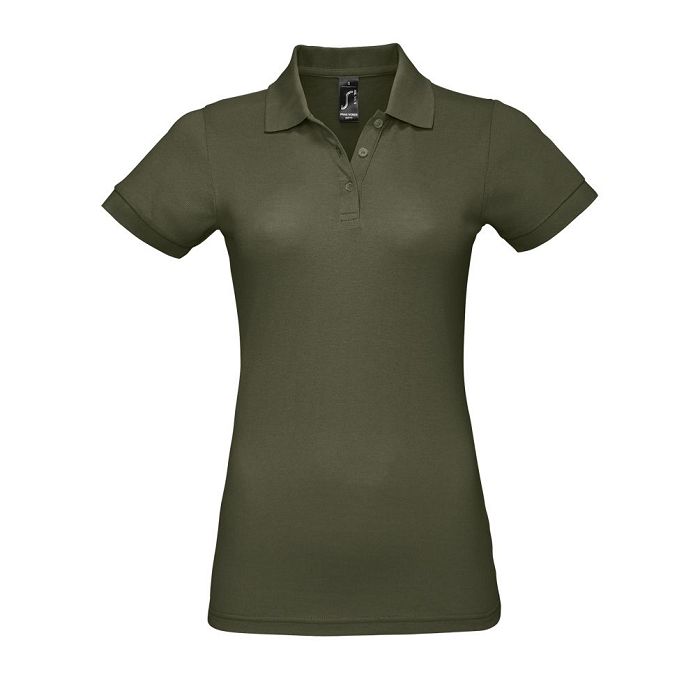  POLO FEMME POLYCOTON COULEUR