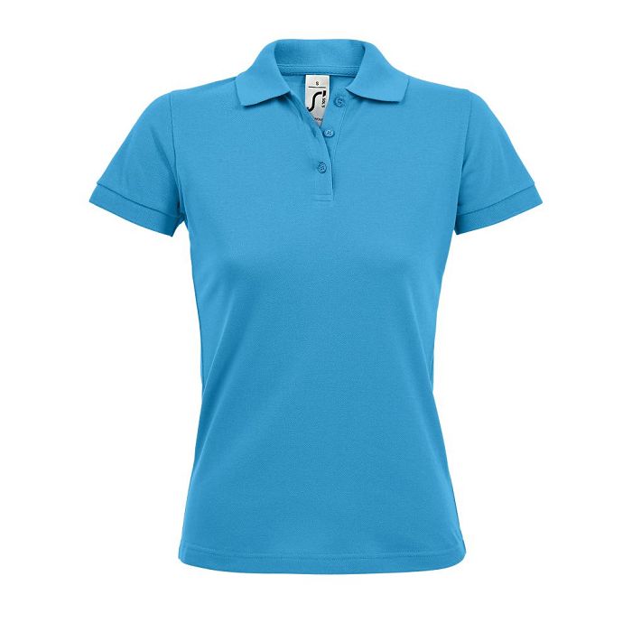  POLO FEMME POLYCOTON COULEUR