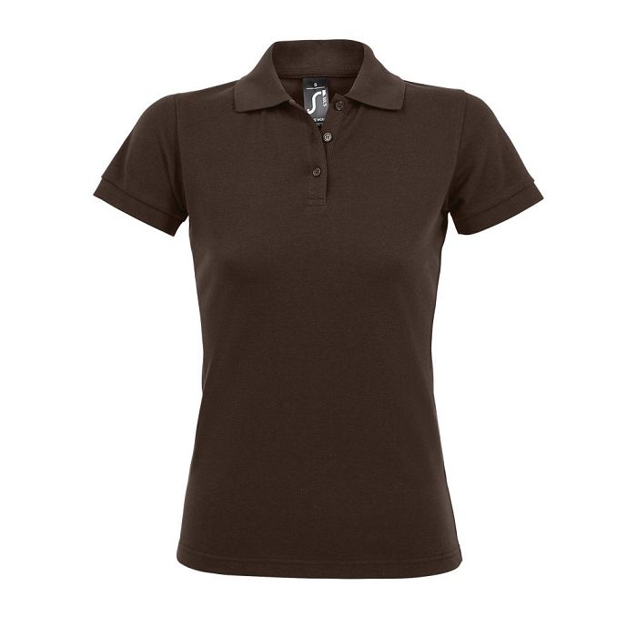  POLO FEMME POLYCOTON COULEUR