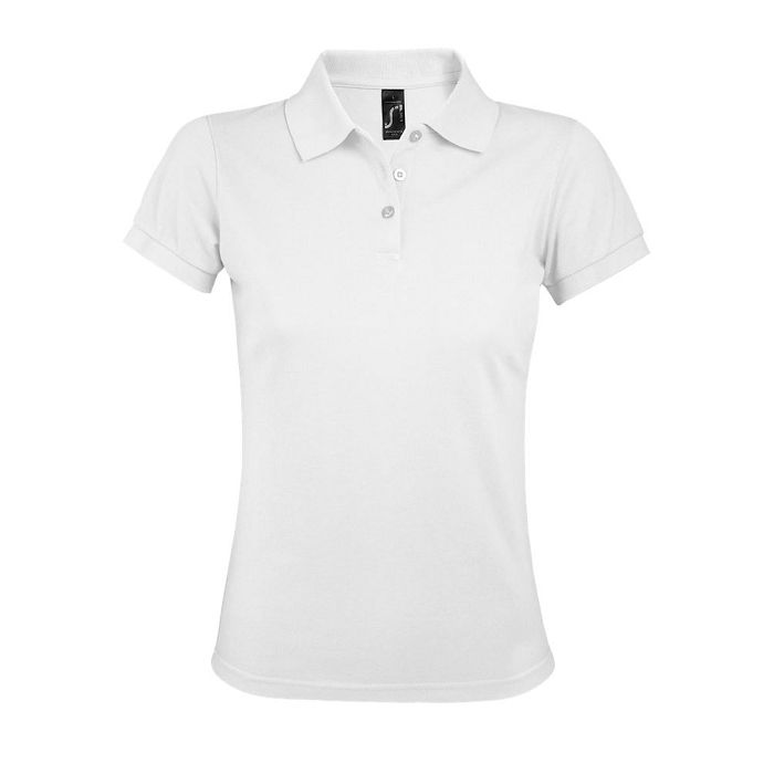  POLO FEMME POLYCOTON COULEUR