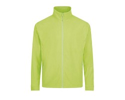 VESTE MICROPOLAIRE ZIPPÉE HOMME FLUO