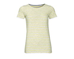 TEE-SHIRT FEMME COL ROND RAYÉ