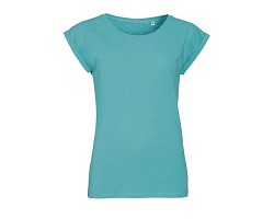 TEE-SHIRT FEMME COL ROND COULEUR