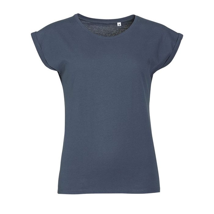  TEE-SHIRT FEMME COL ROND COULEUR