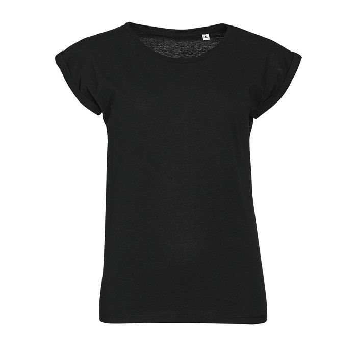  TEE-SHIRT FEMME COL ROND COULEUR