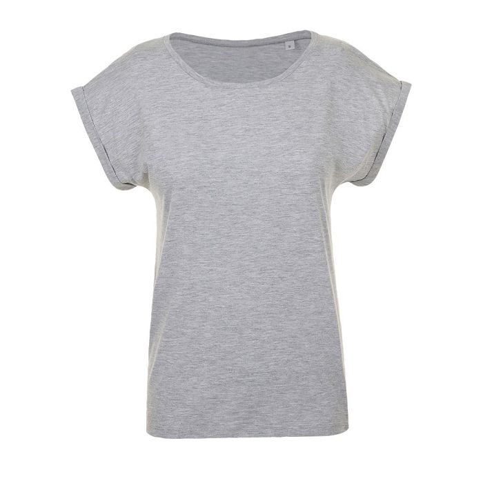  TEE-SHIRT FEMME COL ROND COULEUR