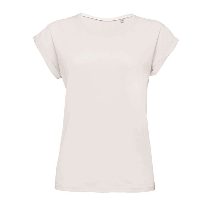  TEE-SHIRT FEMME COL ROND COULEUR