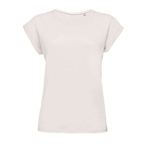  TEE-SHIRT FEMME COL ROND COULEUR