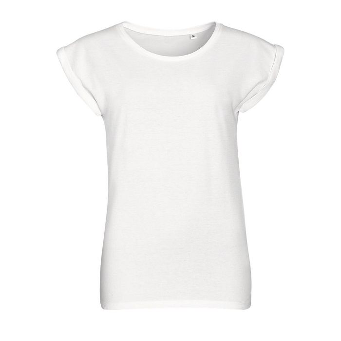  TEE-SHIRT FEMME COL ROND COULEUR