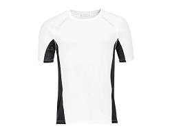TEE-SHIRT RUNNING HOMME MANCHES COURTES