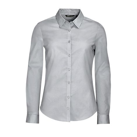  CHEMISE FEMME STRETCH MANCHES LONGUES