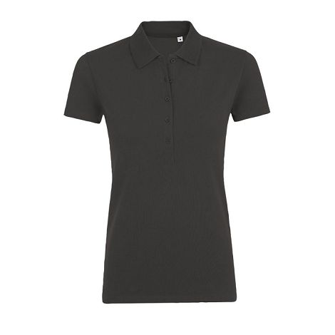  POLO COTON ÉLASTHANNE FEMME COULEUR