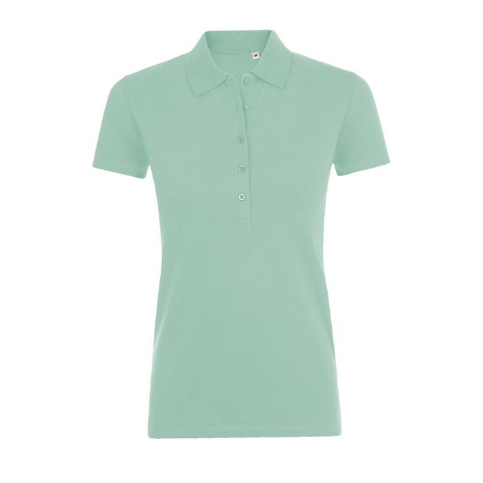  POLO COTON ÉLASTHANNE FEMME COULEUR