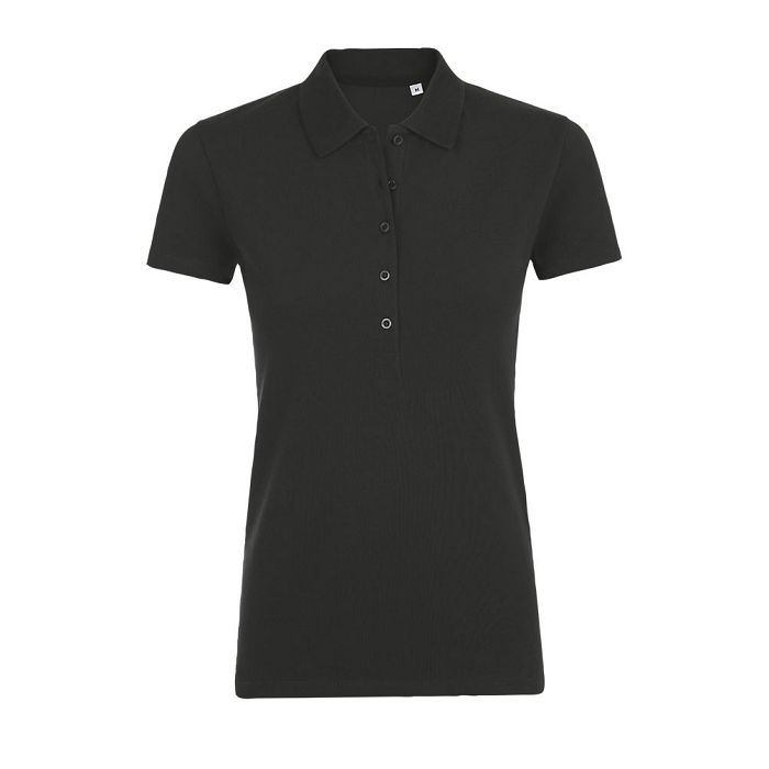  POLO COTON ÉLASTHANNE FEMME COULEUR