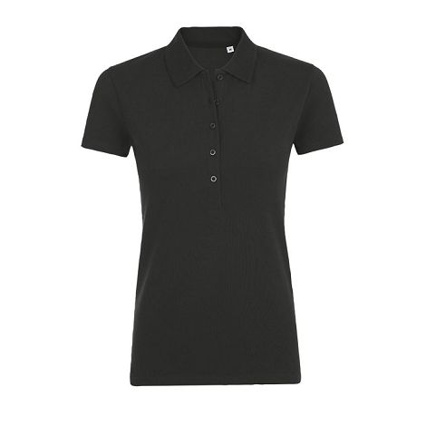  POLO COTON ÉLASTHANNE FEMME COULEUR