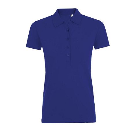  POLO COTON ÉLASTHANNE FEMME COULEUR