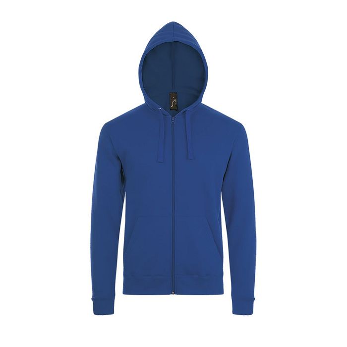  VESTE ZIPPÉE À CAPUCHE UNISEXE COULEUR