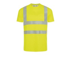 TEE-SHIRT BANDES HAUTE VISIBILITÉ