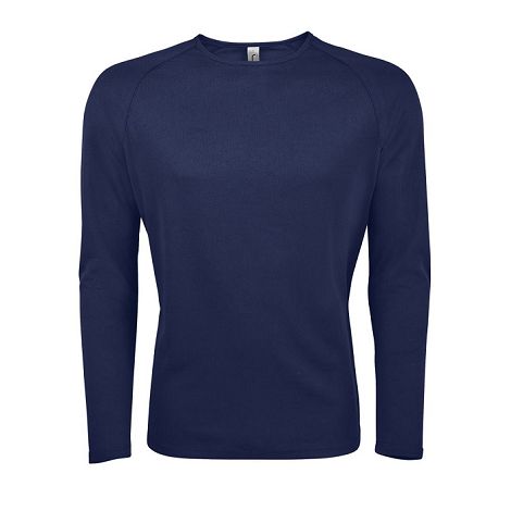  TEE-SHIRT SPORT HOMME MANCHES LONGUES COULEUR