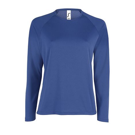  TEE-SHIRT SPORT FEMME MANCHES LONGUES COULEUR