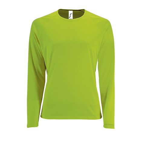  TEE-SHIRT SPORT FEMME MANCHES LONGUES COULEUR