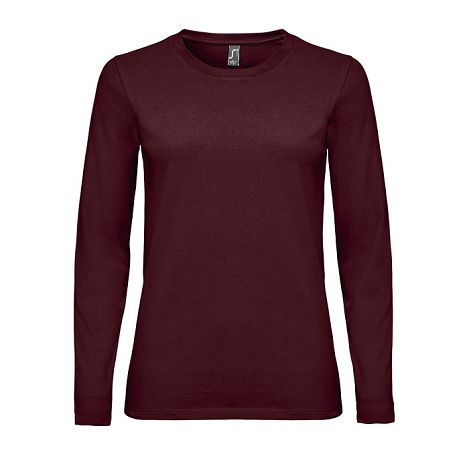  TEE-SHIRT FEMME MANCHES LONGUES COULEUR