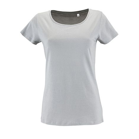  TEE-SHIRT FEMME MANCHES COURTES COULEUR