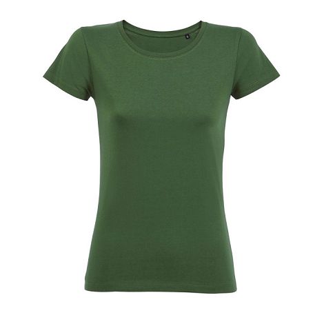  TEE-SHIRT FEMME MANCHES COURTES COULEUR