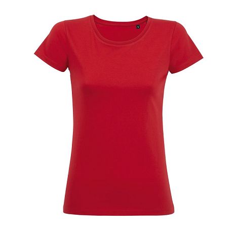  TEE-SHIRT FEMME MANCHES COURTES COULEUR