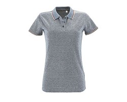 POLO CHINÉ FEMME