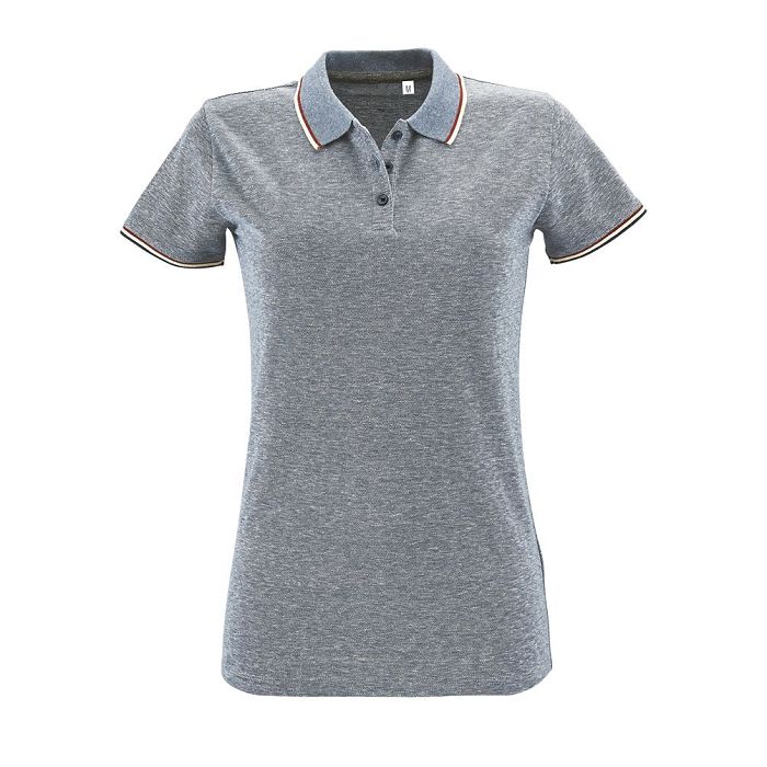  POLO CHINÉ FEMME