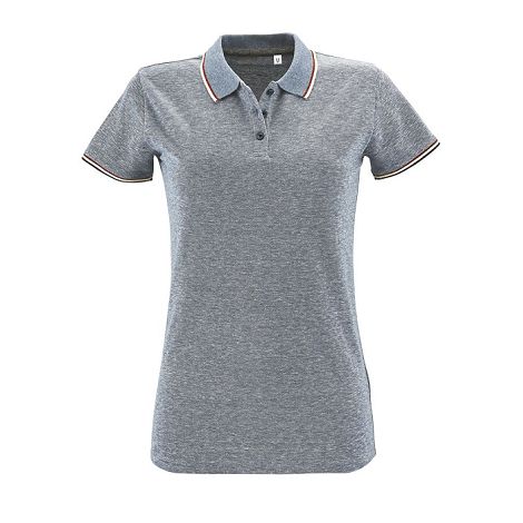  POLO CHINÉ FEMME