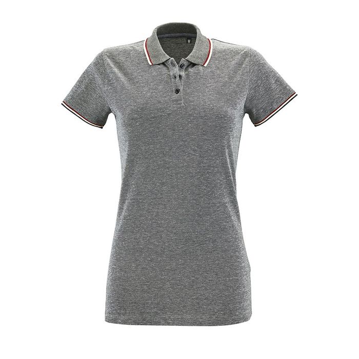  POLO CHINÉ FEMME