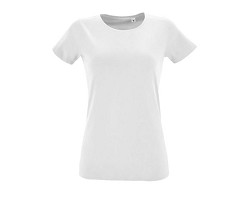 TEE-SHIRT FEMME COL ROND AJUSTÉ