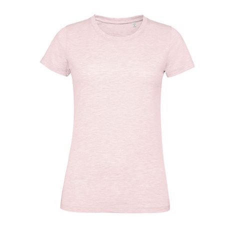  TEE-SHIRT FEMME COL ROND AJUSTÉ COULEUR