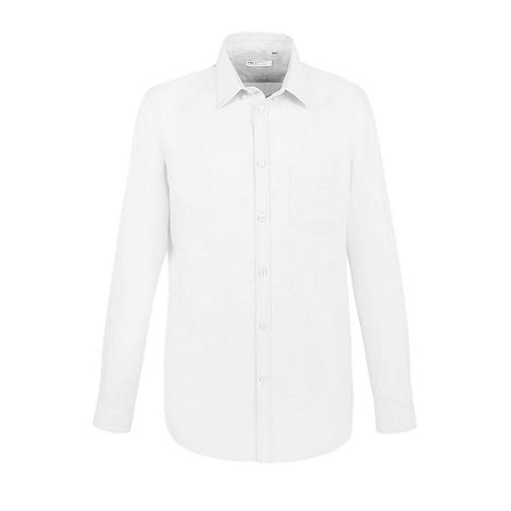  CHEMISE HOMME OXFORD MANCHES LONGUES