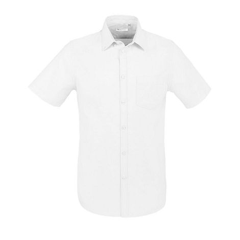  CHEMISE HOMME OXFORD MANCHES COURTES