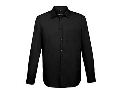 CHEMISE HOMME POPELINE MANCHES LONGUES