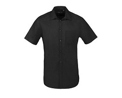 CHEMISE HOMME POPELINE MANCHES COURTES