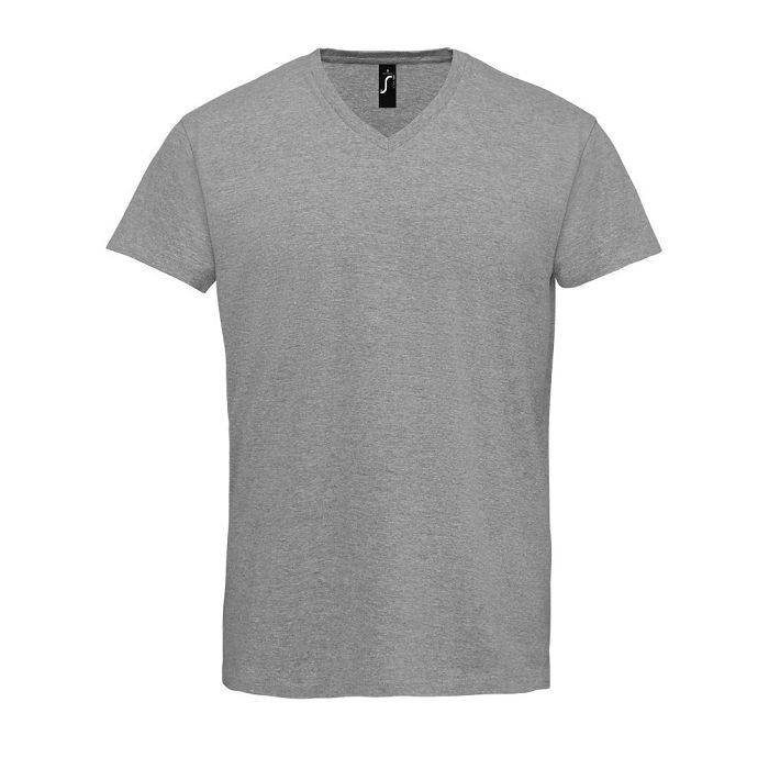  TEE-SHIRT HOMME COL “V”COULEUR