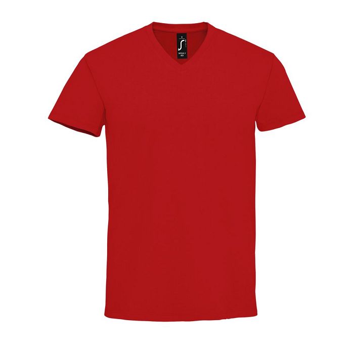  TEE-SHIRT HOMME COL “V”COULEUR