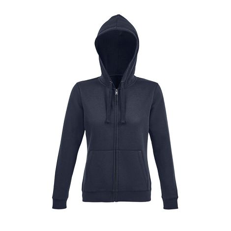  VESTE ZIPPÉE FEMME À CAPUCHE